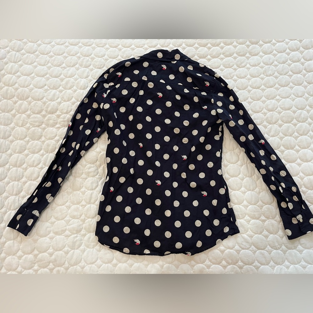 Gap Secret Foxes Button Down Size Small - image 6